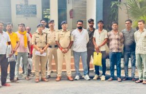 पुलिस जनसंवाद में प्रेरित हुए युवा- 11 युवाओं ने नगर रक्षा समिति की सदस्यता की ग्रहण